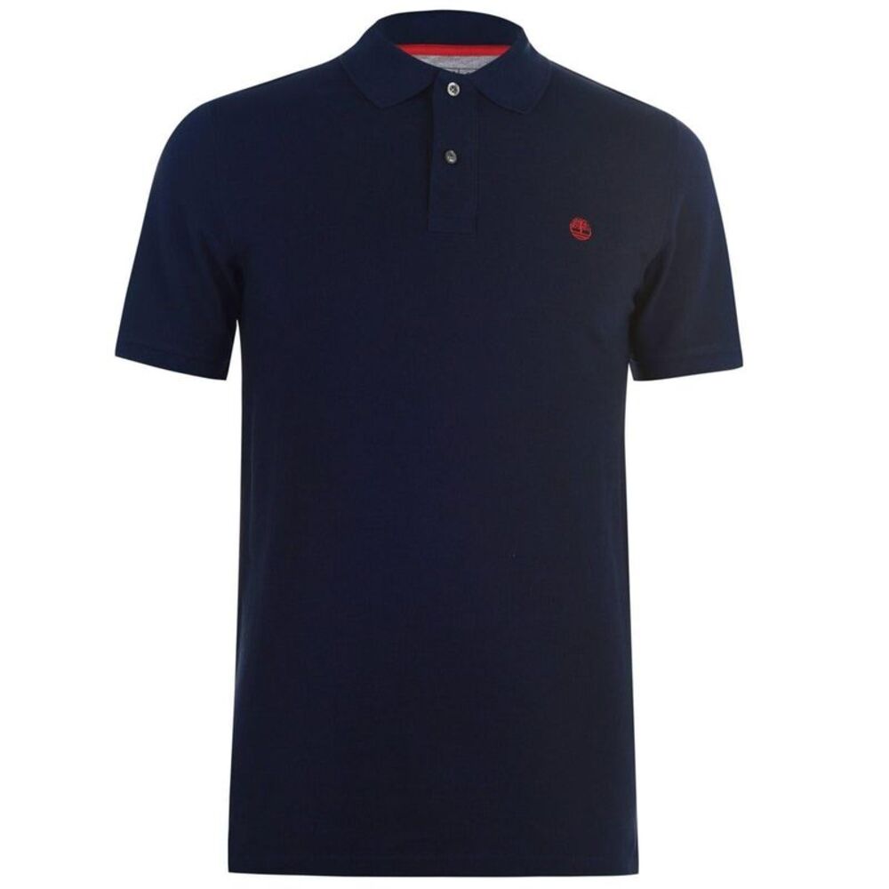 Timberland Mens Miller Short-Sleeved Polo Shirt / Dark Sapphire